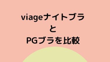 ヴィアージュビューティーアップナイトブラとPGブラを10の項目で比較